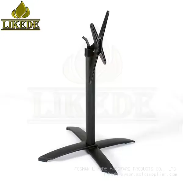 Adjustable Aluminum Folding Table Metal Coffee Dining Table for Restaurants photo-2