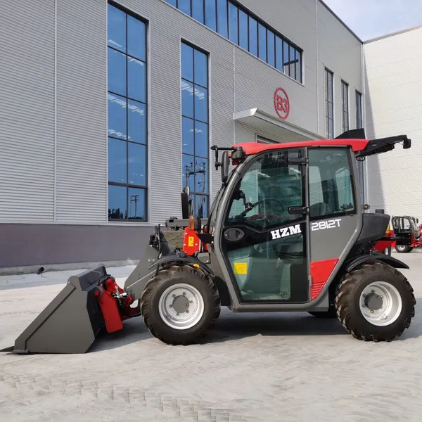 HZM2812T Weidemann T4512 Factory Price New Telehandler Telescopic Wheel Loader Forklift Boom Loader With Euro5 EPA4 High Performance