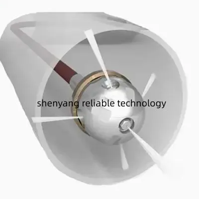 Badger High-Strength High-Pressure Self-Rotating Jet Nozzle New Condition Metal High-Pressure Pipe Cleaning Tool photo-4