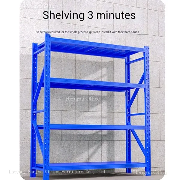 High Capacity Industrial Rack, Refined Cold Rolled Steel with Wave-shaped Beam for Heavy Duty Tool and Equipment Storage, Best Selling