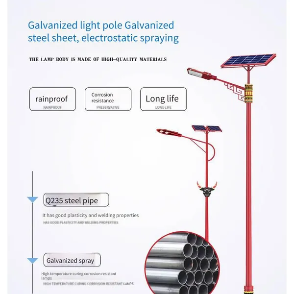 Installation of Solar Street Lights in Qinhuangdao, 80-watt Golden Bean Lamp Heads for Solar Street Lights in Qinhuangdao photo-5