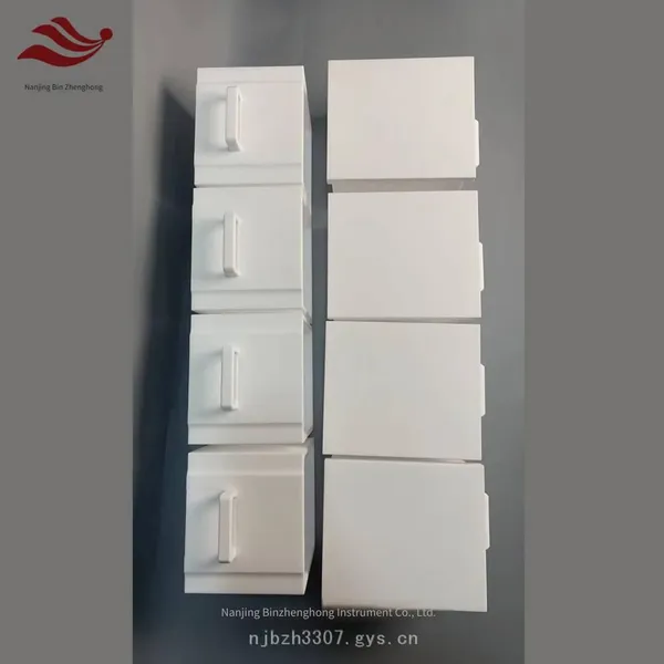 Ptfe Square Box With Handle for Chemical Storage and Containment, High Purity, Non-leaching photo-5