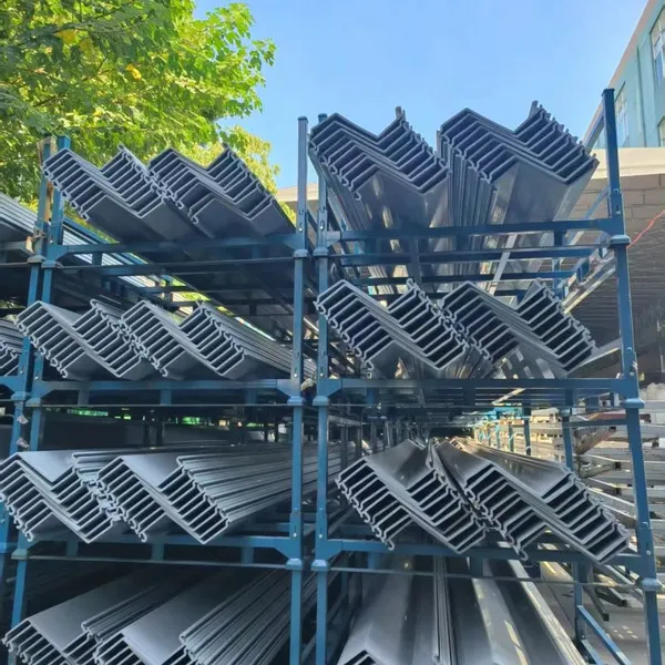 UV Resistant Ageing Resistance Plastic Panel PVC Sheet Pile for Underground Parking photo-2