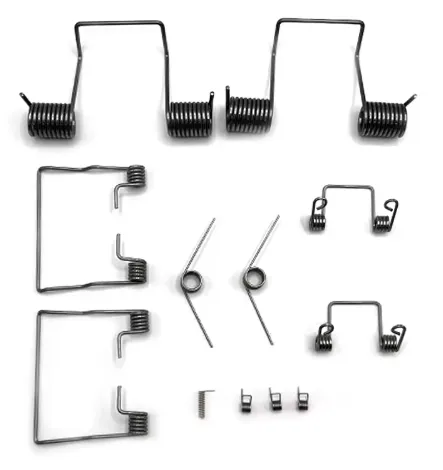 Double Coil Torsion Spring Carbon Steel Twisting Spring for Industrial Use