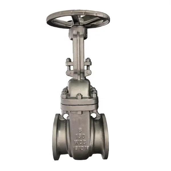 High Quality AMSE 150LB 4in 6in WCB Cast Steel Flange Gate Valve ANSI Stainless Steel Wedge Gate Valve photo-2