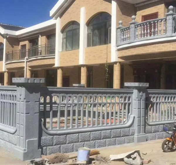 Cement Bamboo - Jointed Guardrails, Vase - Shaped Column Railings, Roman Column Enclosing Railings for Courtyard Walls, Strong and Wear - Resistant photo-2