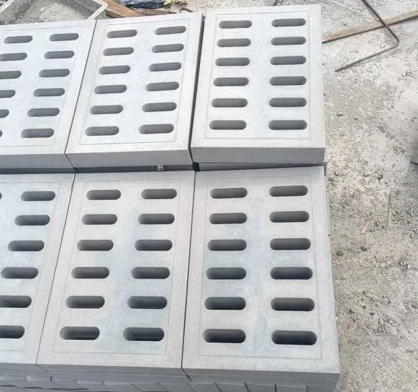 Concrete Steel Bar Ditch Cover Plate Mold, Leakage-preventing Precast Grate Plastic Mold, Sturdy and Durable photo-4