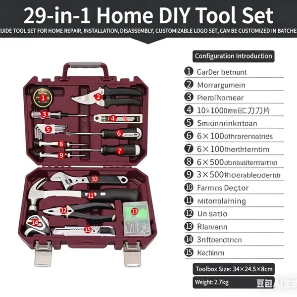 Home maintenance tools Combine multiple tools into practical ones.customizablelogo