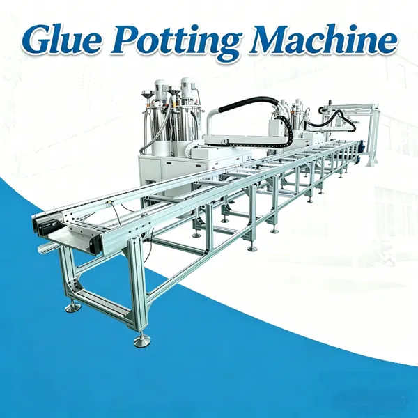 Production Line Conveying Glue Dispenser Smart Glue Dispenser AB Polyurethane Epoxy PU Potting Machine photo-4
