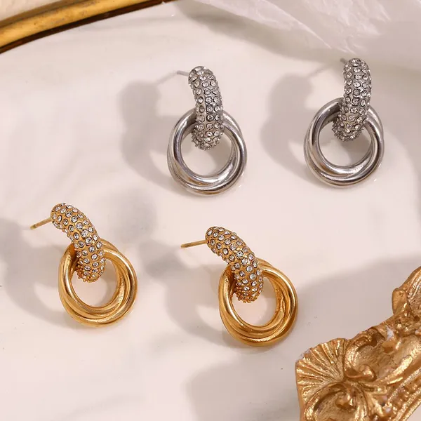 Matte Finish Stainless Steel Earrings Hook Earrings Lead Free Custom Logo Wholesale Supplier photo-2