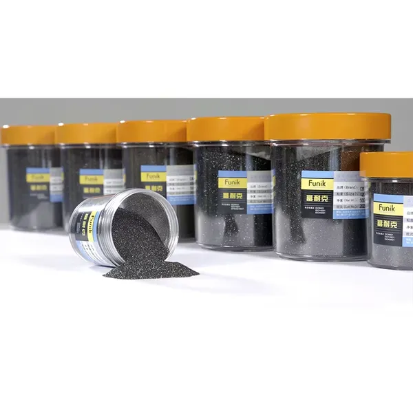 FUNIK CBN-810 Black Cubic Boron Nitride Superabrasive CBN Monocrystal for Grinding Wheel photo-4