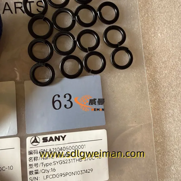Lavadora original Sany A210405000001 para camiones de bomba de hormigón Sany
