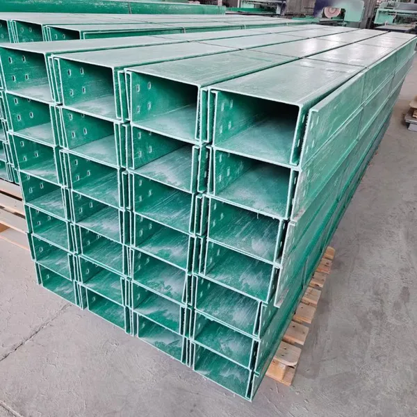 Customizable Anti-Corrosion FRP Ladder Cable Tray - Durable Trough Type for Industrial Use photo-5