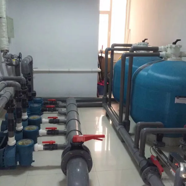 Sand Tank Filter for Hot Spring Bathing and Swimming Pool Water Treatment System
