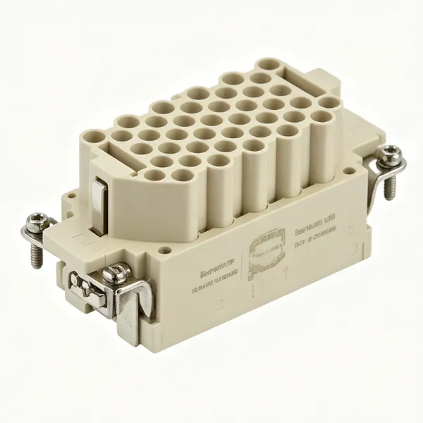 HARTING 09320403101 Han EEE 40 Contacts Female Insert Crimp Heavy Duty Rectangular Connector