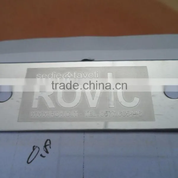 Common Design Special Shape Company Logo Fashion Metal Tag Label photo-2