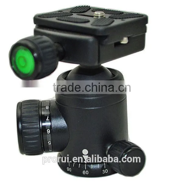 Tripod Monopod Heads Mini Ballhead 360 Degree Rotating Camera Mount Ball Head With 1/4" Mount and Thread For Digital Camera photo-6