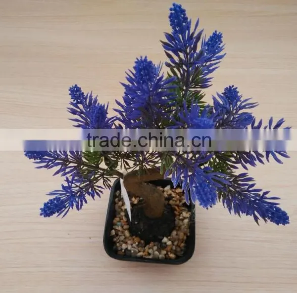 Outdoor Bonsai Rose Blossom Tree,mini Fake Agave Plant Treens photo-4