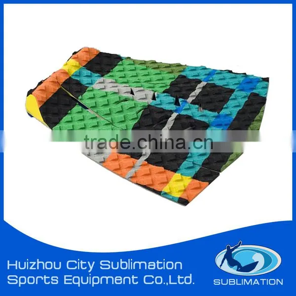 Multi-colored Eva Sup Surf Traction Pad Deck Pads for Surfing