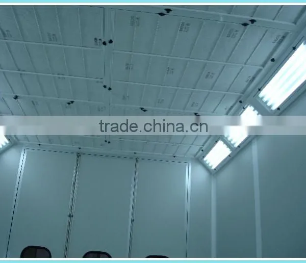 DOT-C1 CE Oil Burner Heating EPS/rock Wool 12.5KW High Insulated Car Spray Booth photo-4