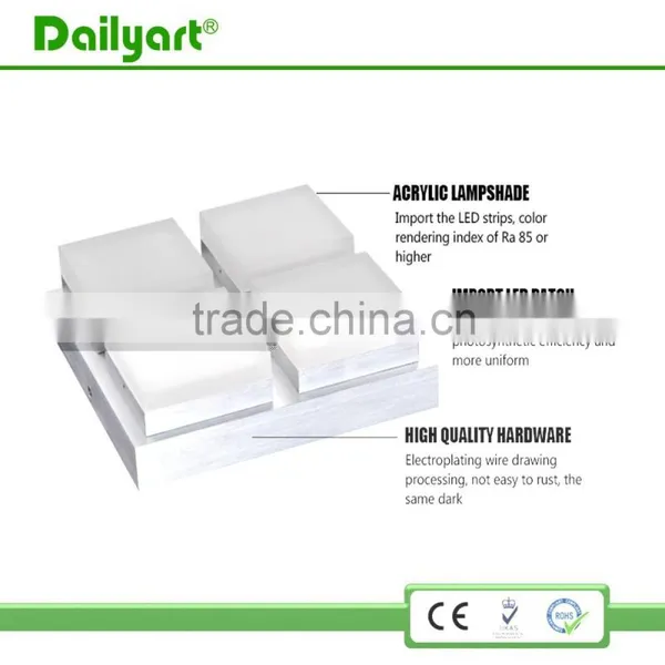 Dailyart Simple Design Led Ceiling Lamp for Livingroom photo-3