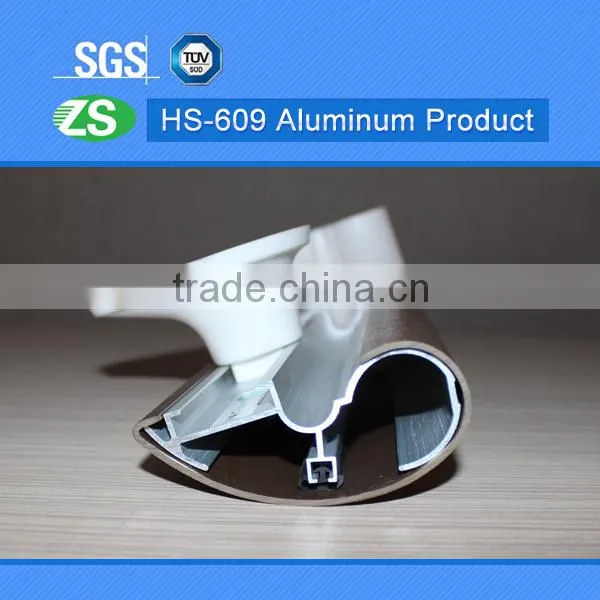 School Used Antibacterial Crashworthy Aluminium and Pvc Handrails photo-6