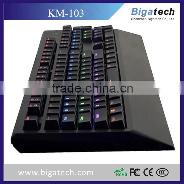 Newest High-end Tri-color LED Backlight Programmable Gaming Keyboard Mechanical Gaming Keyboard Quality Choice Most Popular photo-3