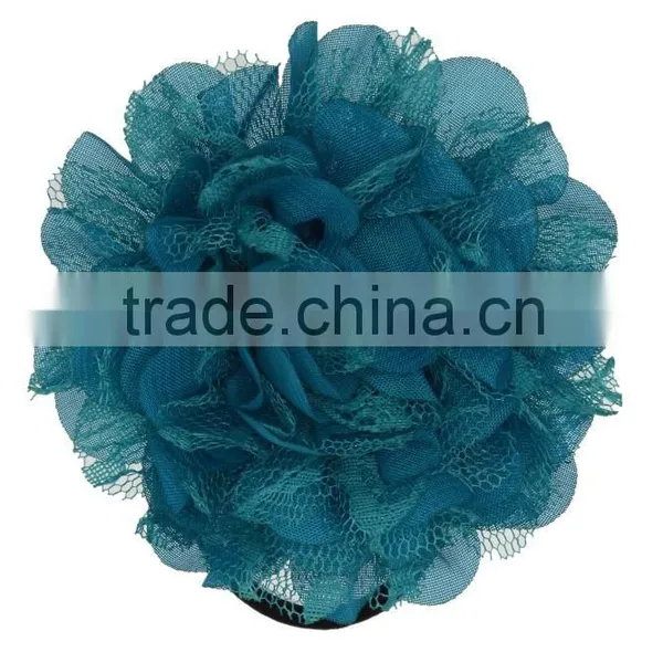 Organza Lace Flower Elastic/Hair Ties photo-4