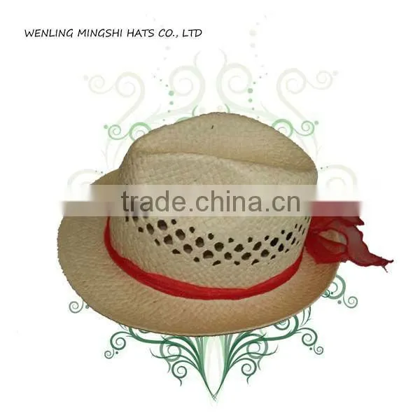 Summer Straw Panama Hat for Lady