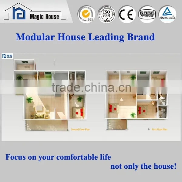 New Technology Exclusive Supply Green Light Steel Structure Concrete Prefabricated House photo-2