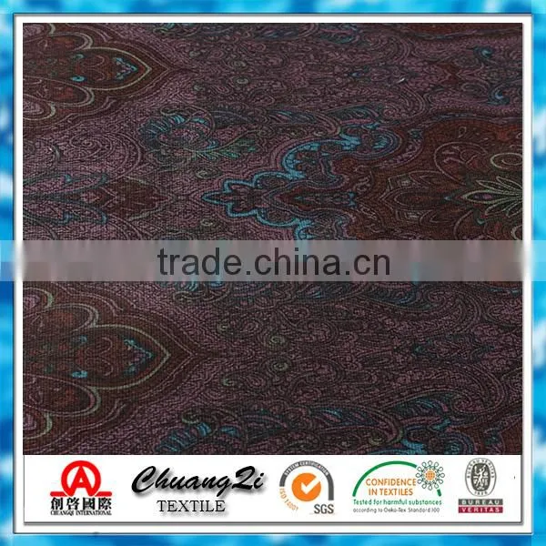 Digital Printed Textiles 97%cotton 3%spandex Woven Twill Fabric for Pants photo-2