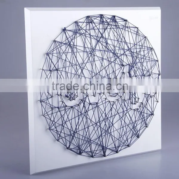 Hand-made Wooden String Wall Art With the LOVELY Letters Speace Design for Home Decoration Quality Choice photo-2
