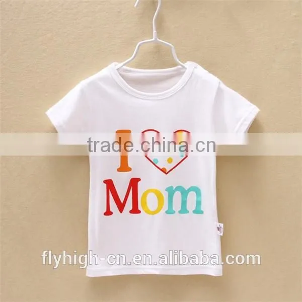 Round Neck Kids t Shirt Custom Cotton t Shirt Children photo-2