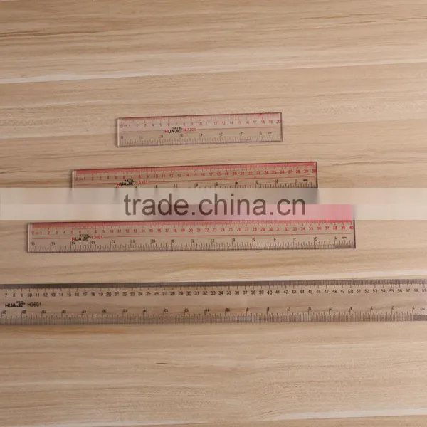 Office Stationery Scale Ruler,plastic Ruler