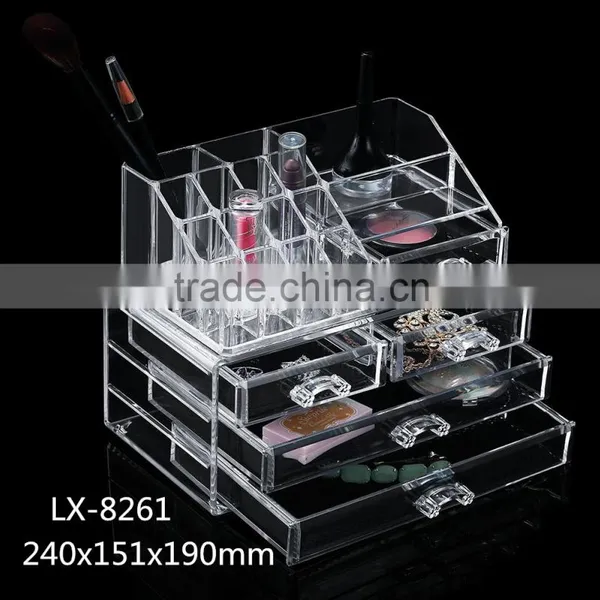 2016 Newest Different Style Makeup Boxes High Quality Fashional Cosmetic Organizer Storage Quality Choice
