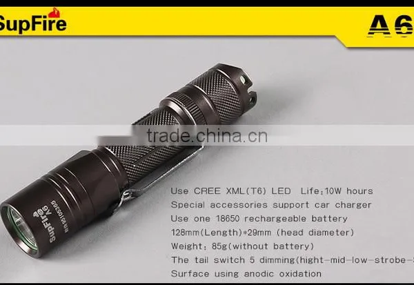 SupFire With Buckle and Outdoor Leds Flashlight photo-2