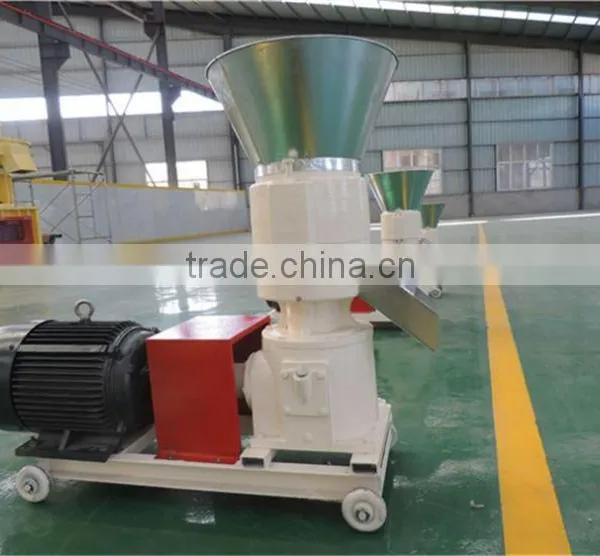 300-800 Kgs per Hour Forest Farm Used Flat Die Biomass Wood Pellet Machine photo-2
