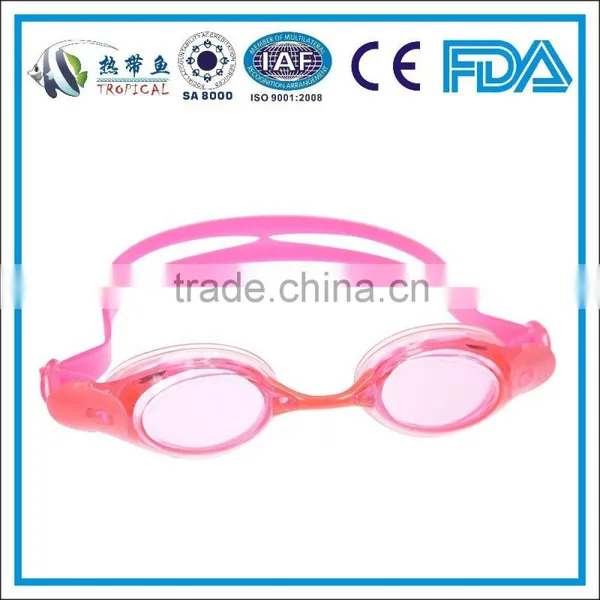 Custom Competition Swimming Goggles in Blue Lens , Triathlon Swimming Goggles , Waterproof Swimming Goggles photo-4