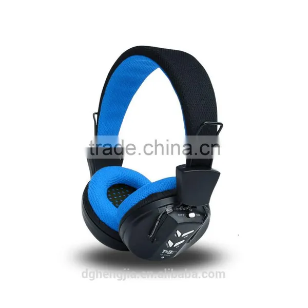 Best Design Wireless Sport Mp3 sd Card Slot Headphones With fm Radio photo-6