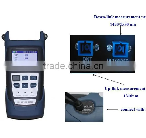 China Hotsell Electric Digital TSH POP-570S Power Meter Fiber Optic With 800nm - 1700nm Wavelength photo-4