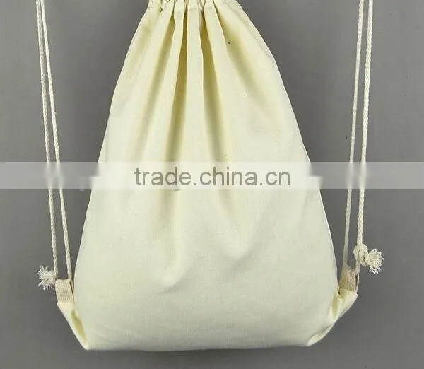 Wholesale Canvas Cotton Drawstring Bag With Various Colors photo-6