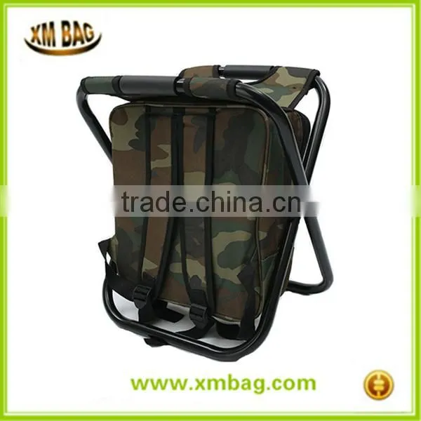 2 in 1 Portable Folding Fishing Chair Backpack With Insulated Cooler Bag for Fishing Camping Cooler Chair photo-4