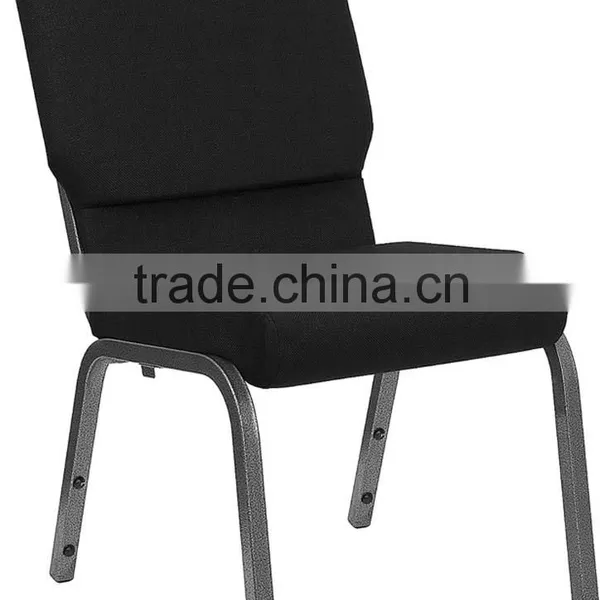 Wholesale Black Stackable Church Chairs UK BS58552 photo-2