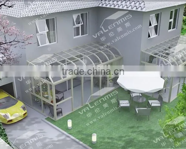 Aluminum Profile Glass Balcony Sunroom/glass Houses/greenroom/house/garden House/sunrooms photo-4