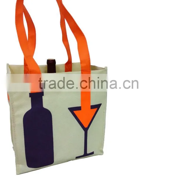 Custom 6 Bottle Wine Bag