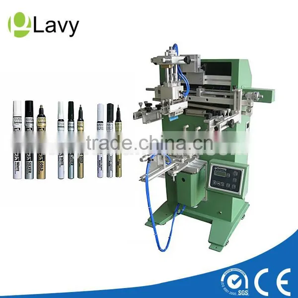 Semi-auto Cylindrical Screen Printing Machine for Pen