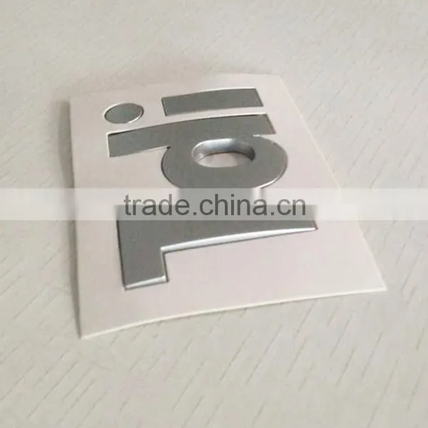 High Quality 3D Self-adhesive ABS Plastic Chrome Letterings for Cars photo-5