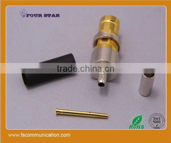 1.6/5.6 Female Bulkhead Crimp Connector for BT3002 Cable photo-3