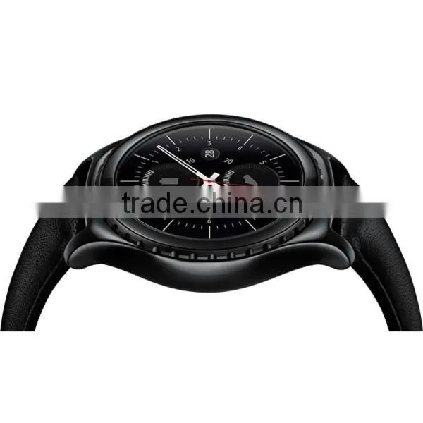 Genuine Leather Strap Custom Watch Band For Samsung Gear 2 Smart Watch photo-3