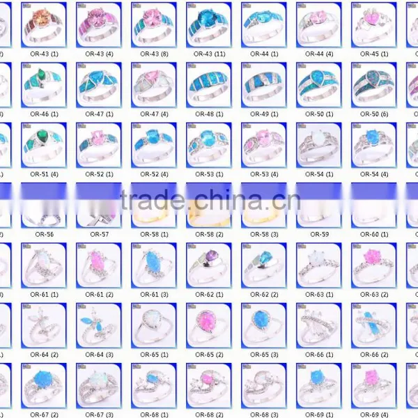 Opal Jewelry Factory Custom Wholesale 925 Sterling Silver Pure Synethic Opal Star Of David Shape Pendant Star Of David Pendant photo-4